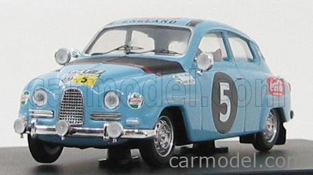 Trofeu Spark 1/43 – Saab 96 Safari 1962 N°6 Davies/Perros – Modèle Résine (pré-commande)