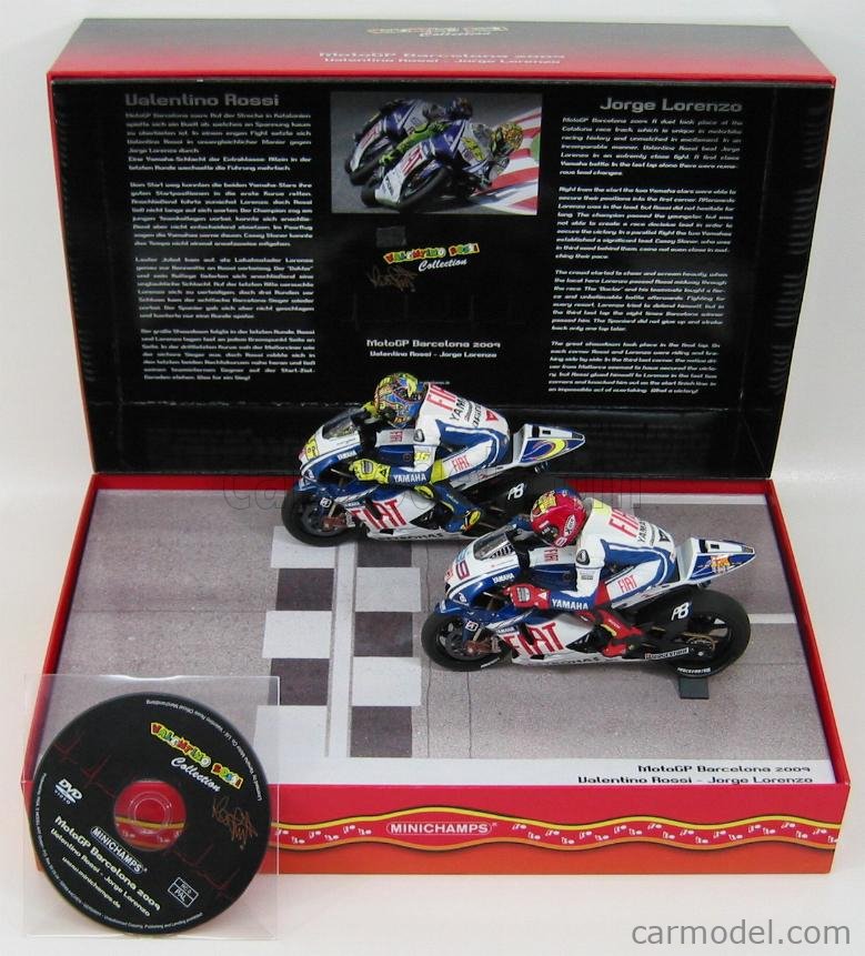 MINICHAMPS 122094699 Scale 1/12 | YAMAHA SET x2 YZR-M1 N 46