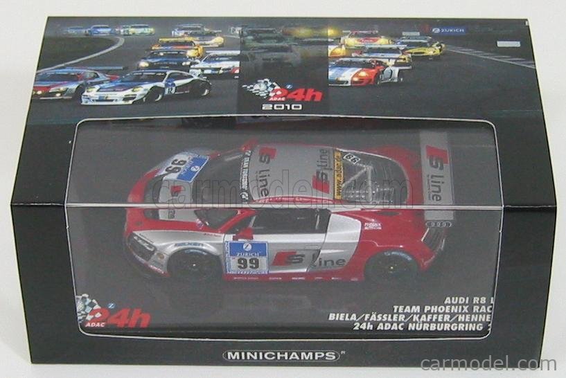 MINICHAMPS 437101999 Scale 1/43 | AUDI R8 LMS N 99 24h NURBURGRING