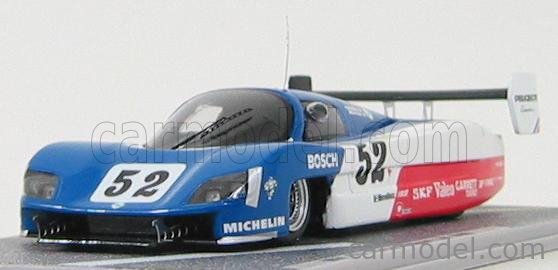BIZARRE BZ245 Scale 1/43 | PEUGEOT WM P87 N 52 24h LE MANS