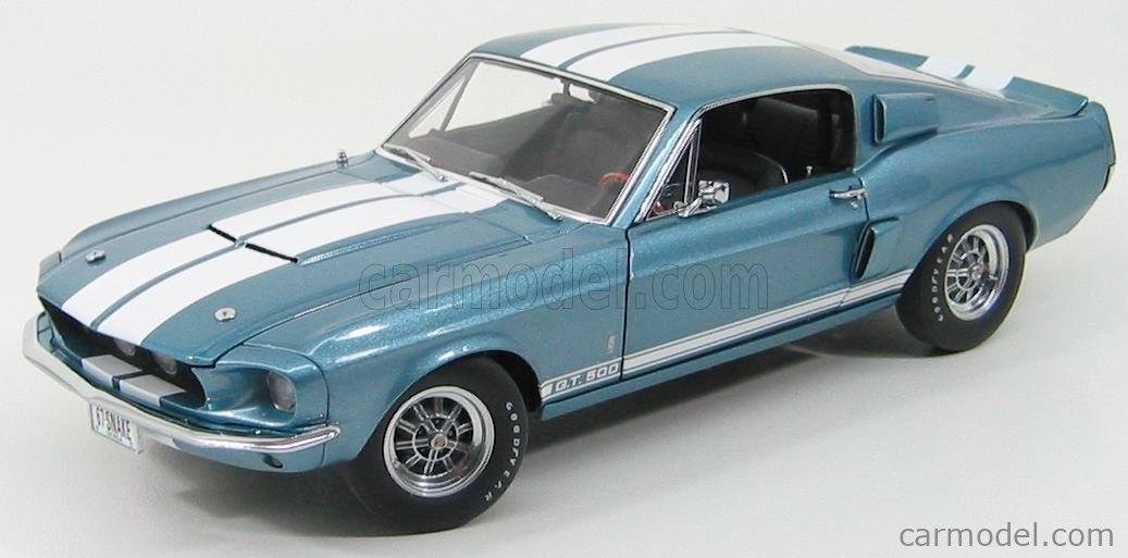 GMP G1801801 Scale 1/18 | FORD USA MUSTANG SHELBY GT500 1967 LIGHT BLUE MET