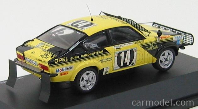 SCHUCO 03611 Scale 1/43 | OPEL KADETT C COUPE N 14 RALLY EAST AFRICAN ...