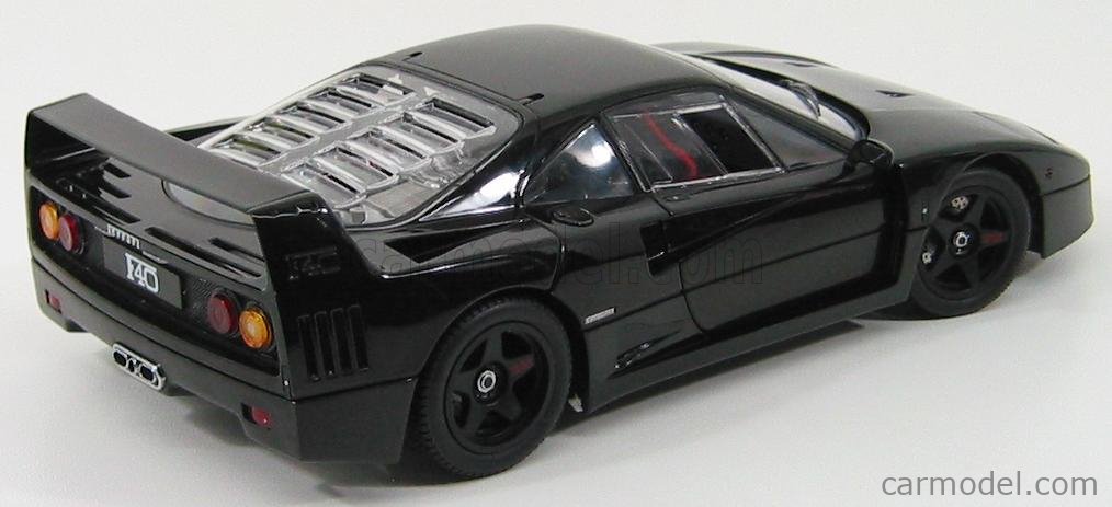 KYOSHO 08412BK Scale 1/18 | FERRARI F40 - LIGHT WEIGHT VERSION BLACK