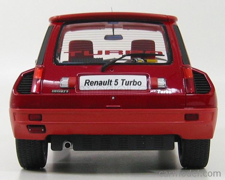OTTO-MOBILE OTG002 Escala 1/12 | RENAULT R5 TURBO 1982 RED MET