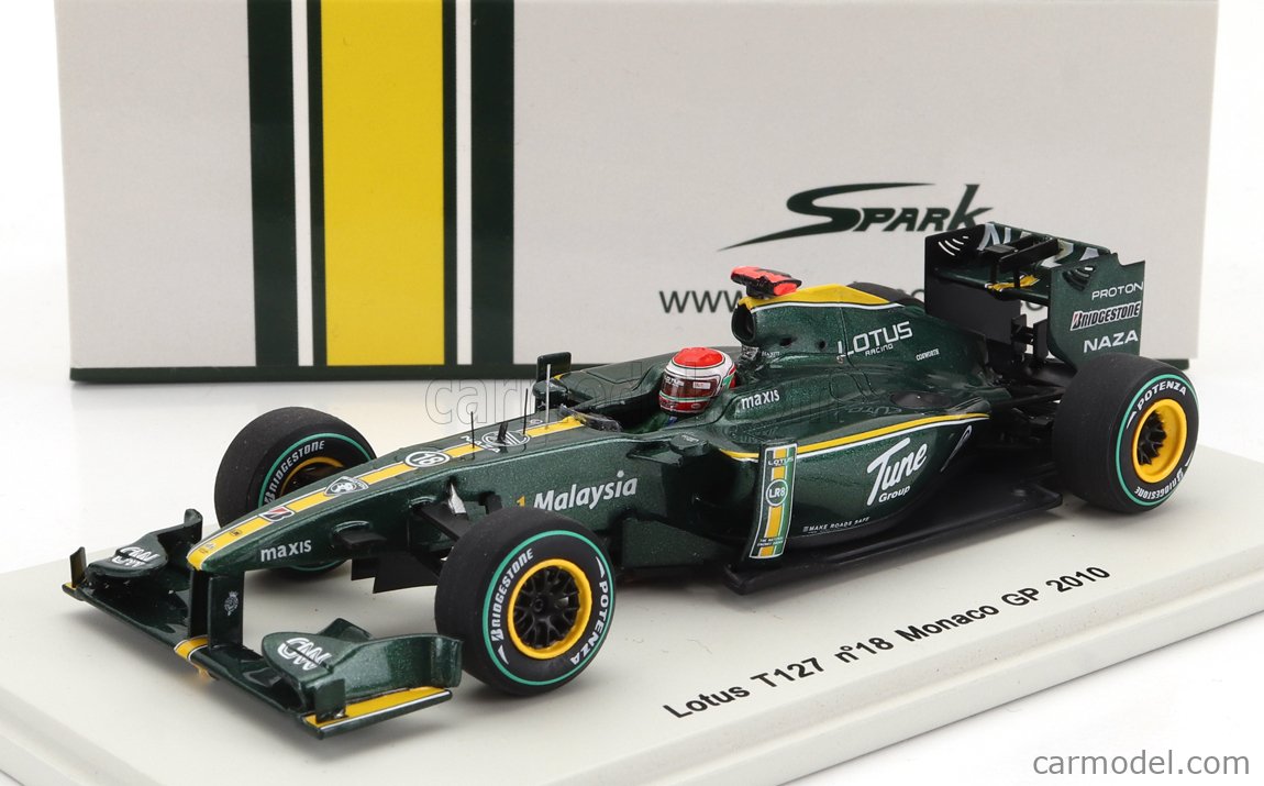 SPARK-MODEL S3008 Scale 1/43 | LOTUS F1 T127 N 18 MONACO GP