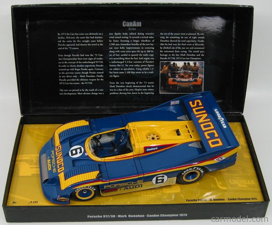 期間限定限定 ミニチャンプス 1/18 ポルシェ 917/30 CanAm 1973 - おもちゃ