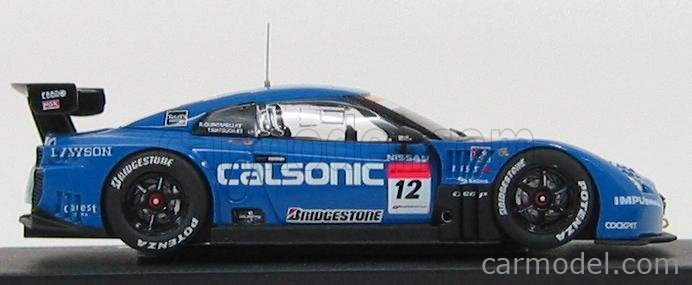 EBBRO 日産 GT-R R35 SUPER GT #12 CALSONIC Diecast model cars Nissan Skyline R35 1/43 Ebbro R35 GT-R No