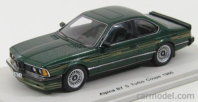 【驚き価格】Spark 1/43 ALPINA B7 Turbo E24 1982 ブラック スパーク アルピナ BMW 6シリーズ ミニカー モデルカー IGカーボンケース 乗用車