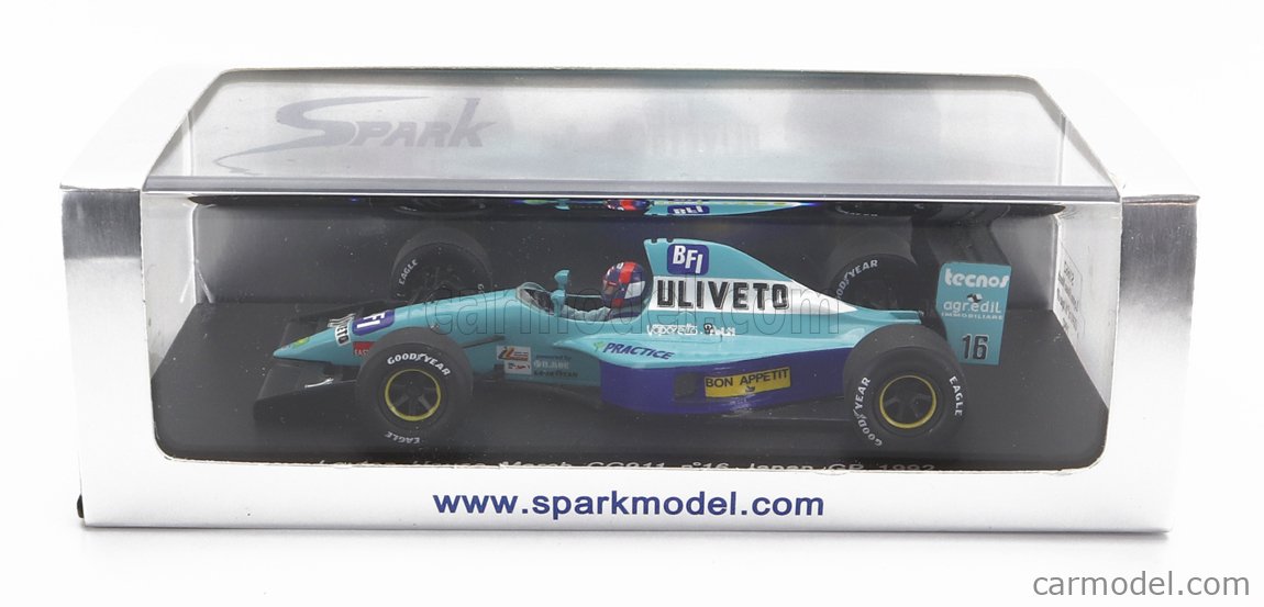 SPARK-MODEL S1662 Scale 1/43 | LEYTON HOUSE F1 MARCH CG911 N 16 