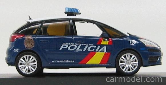 Norev Scale Citroen C Picasso Cuerpo National De Policia Police Blue White