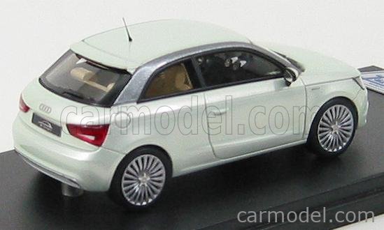 LOOKSMART 1/43scale Audi A1 e-tron White [No.LSA1] - KYOSHO minicar