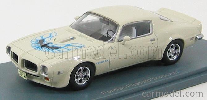 NEO SCALE MODELS NEO44745 Scale 1 43 PONTIAC FIREBIRD TRANS AM 1973 WHITE