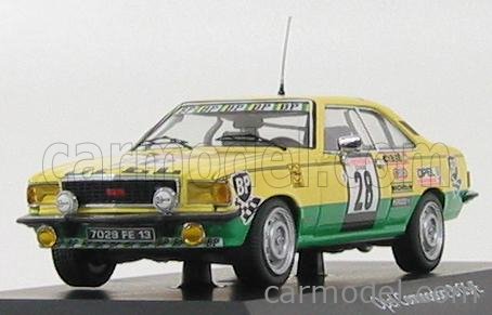 Miniature Schuco 1/43 - Opel Commodore B GS/E - Rallye Tour De Corse 1974 - BP