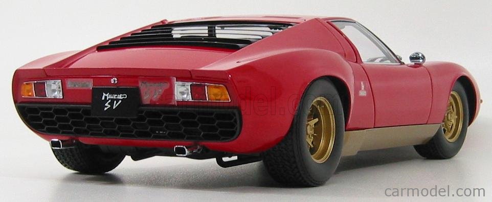KYOSHO 08622R Scale 1/12 | LAMBORGHINI MIURA P400 SV 1966 RED