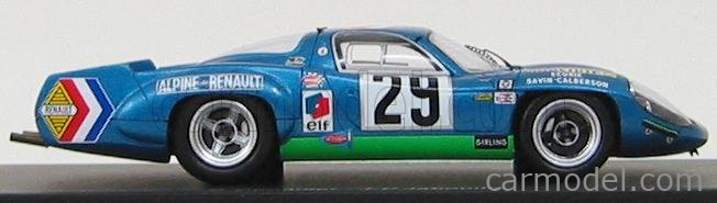 DECALS KIT 1/43 ALPINE RENAULT A220 LE MANS 1969 N.31 slot