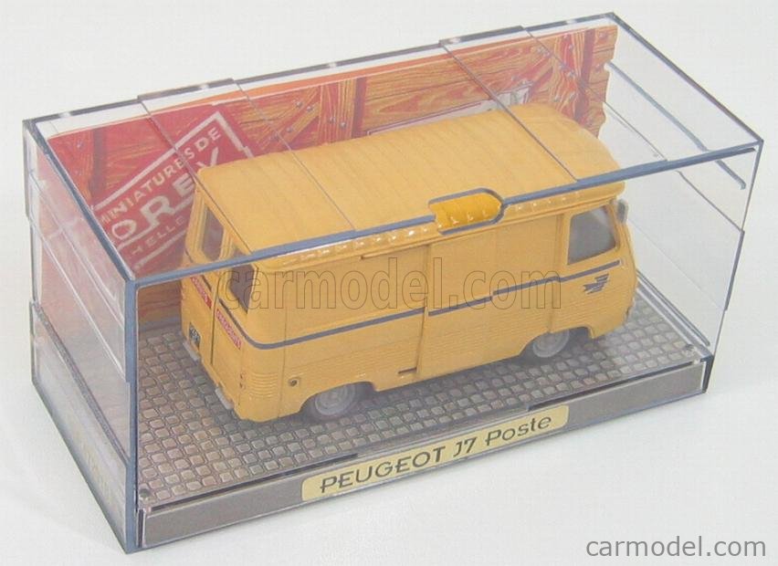 ANCIEN NOREV PLASTIQUE Fourgon Peugeot J7 Ptt La Poste Échelle 1/43 EUR