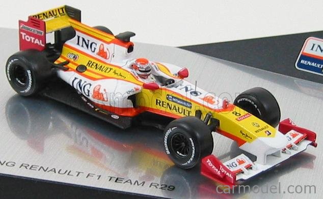 F1 ING ルノー R29 1/18 NOREV 185116 Scale 1/18 | RENAULT F1 R29 N 7 RACE VERSION