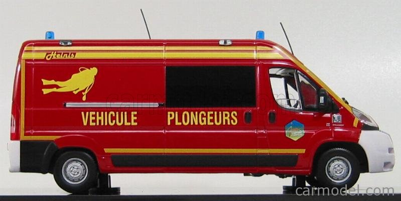 Norev SB 1/43 - Peugeot Expert Médecin Pompiers - Miniature Occasion