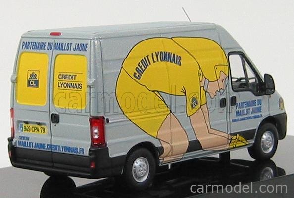 NOREV 775001 Scale 1/43 FIAT DUCATO VAN TDF TOUR DE FRANCE