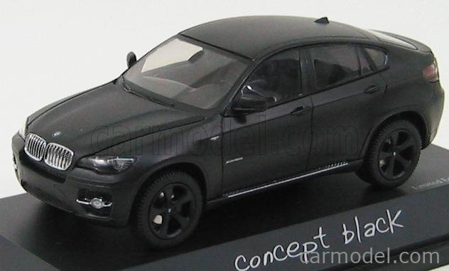 SCHUCO 07209 Scale 1/43 | BMW X6 XDRIVE 5.0i 2008 MATT BLACK
