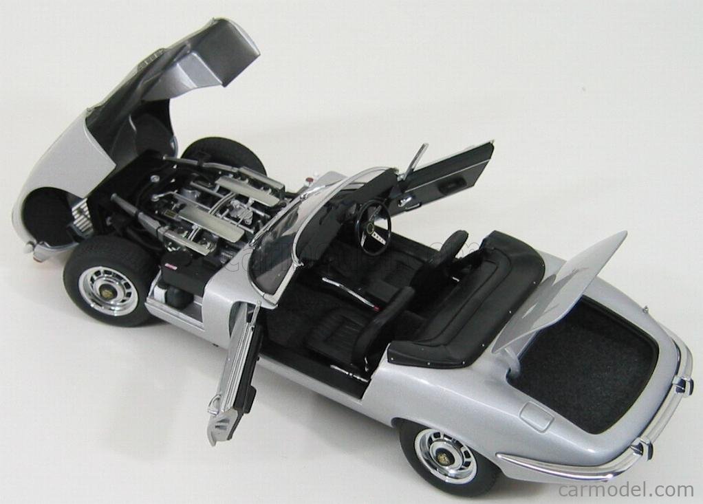 AUTOART 73521 Scale 1/18 | JAGUAR E-TYPE SPIDER SERIES III V12 SILVER