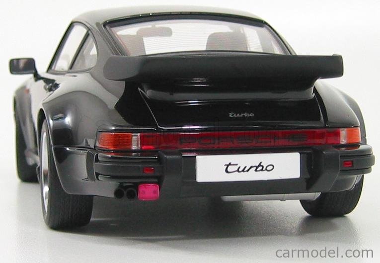 Miniature Porsche 911 Turbo 1/18 Autoart Turbo 3.3 Noire - Voiture-miniature .com