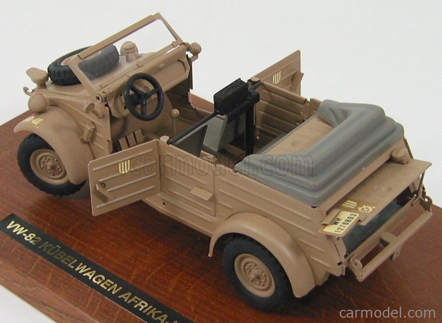 GONIO 1001 Scale 1/24 | VOLKSWAGEN TYPE 82 KUBELWAGEN AFRIKA KORPS ...