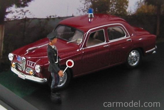 RIO-MODELS 4318/D Scale 1/43 | ALFA ROMEO SET ALT POLIZIA 1956