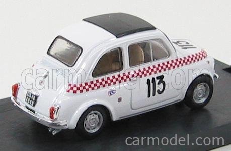 BRUMM R489 Scale 1/43 | FIAT 500TV GIANNINI N 113 SCUDERIA DEL LARIO V ...