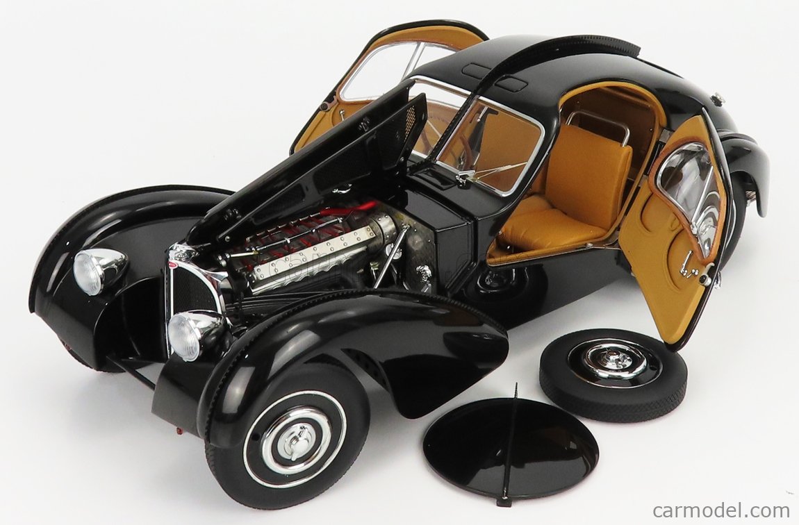 AUTOART 70941 Scale 1/18 | BUGATTI 57SC ATLANTIC 1938 BLACK