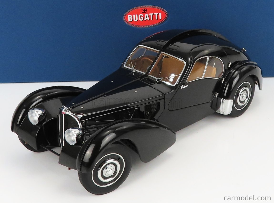 AUTOART 70941 Scale 1/18 | BUGATTI 57SC ATLANTIC 1938 BLACK