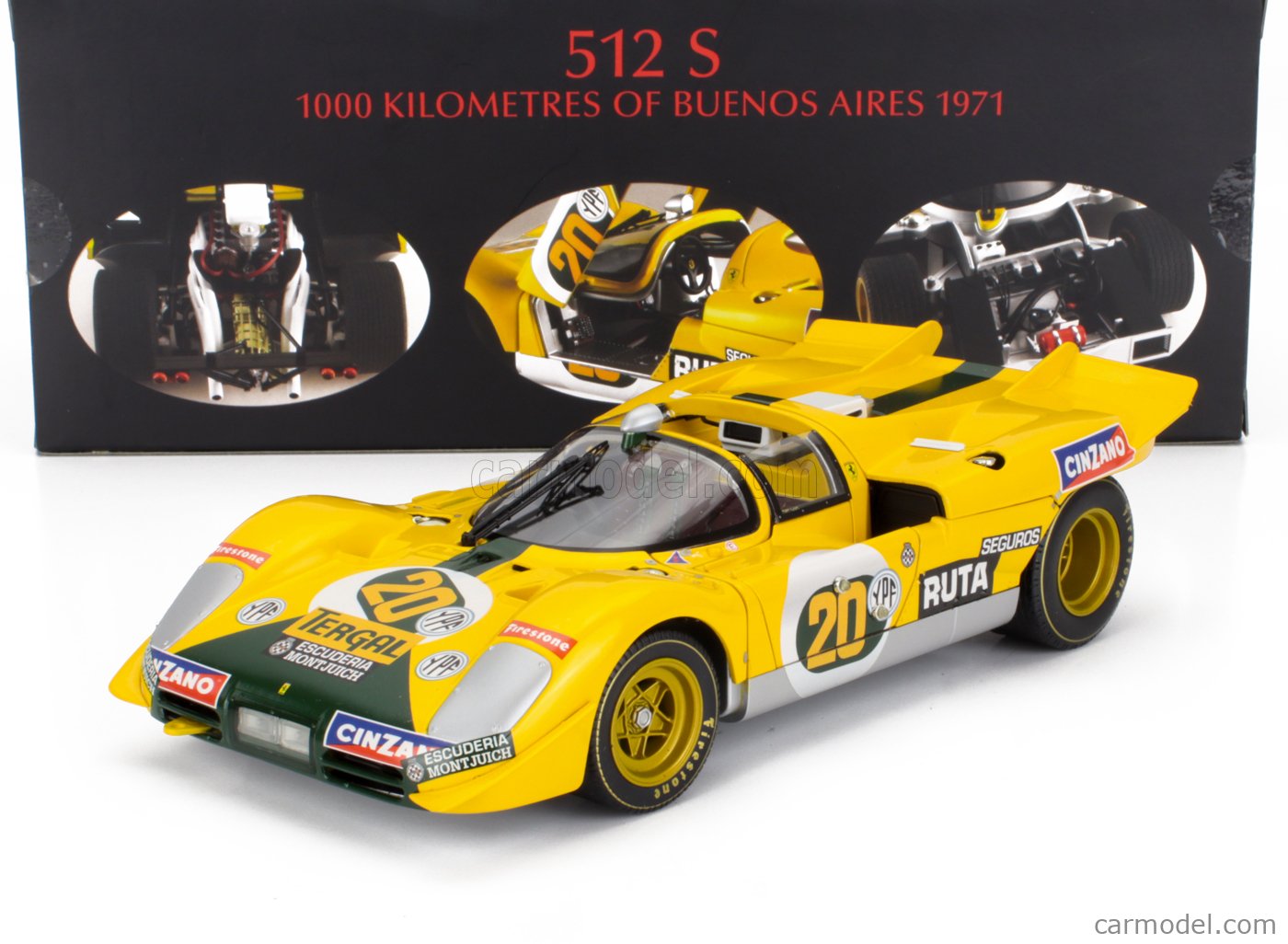 メーカー 一覧 MATTEL HOT WHEELS T6929 Scale 1/18 | FERRARI 512S TEAM ミニカー