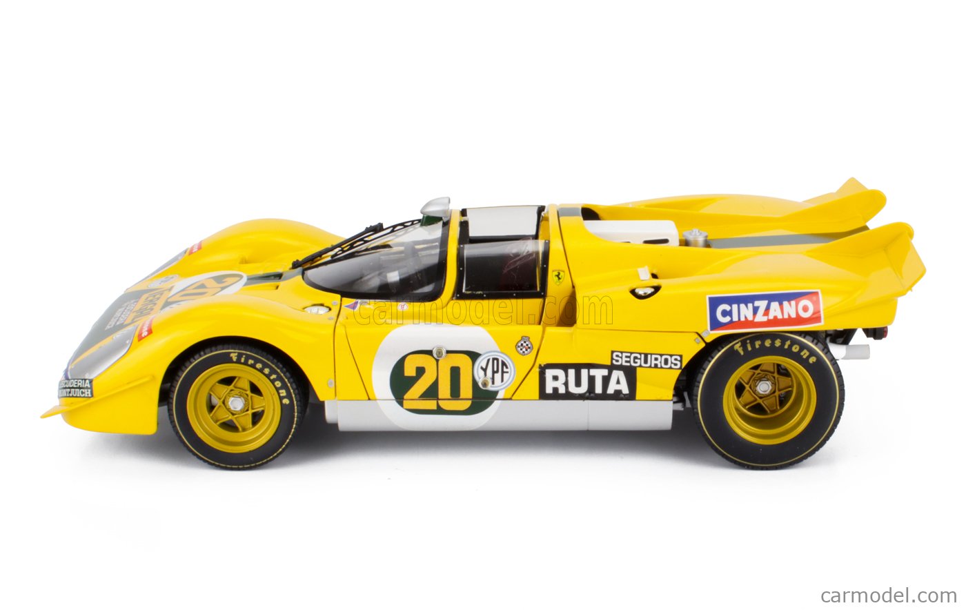 MATTEL HOT WHEELS T6929 Scale 1/18 | FERRARI 512S TEAM