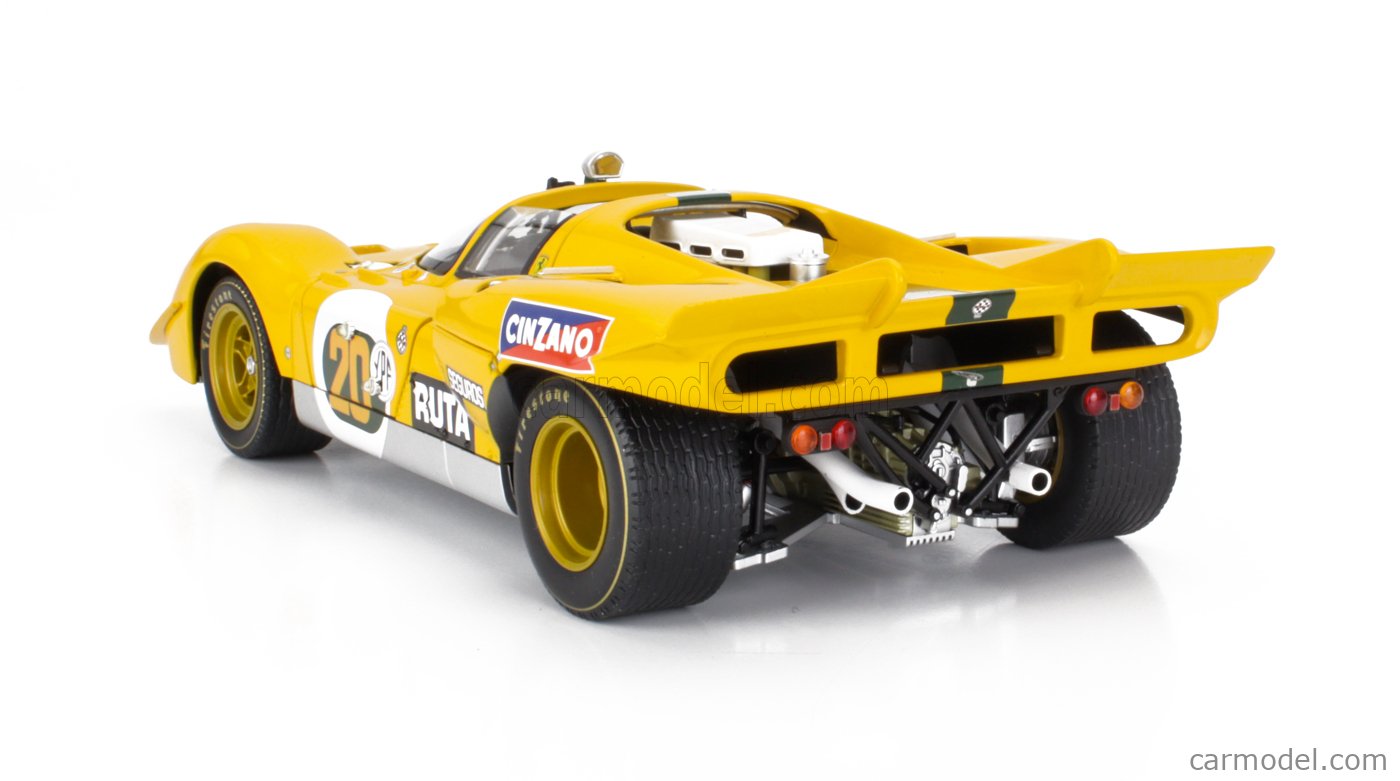 1/18 マテル エリート フェラーリ 512S Ferrari 512 S #23 Daytona 1971 B.Adamovicz Elite Edition 1