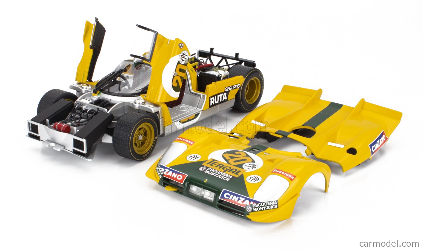 MATTEL HOT WHEELS T6929 Scale 1/18 | FERRARI 512S TEAM