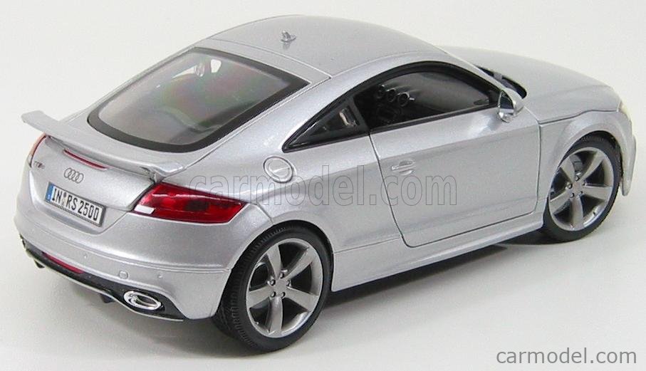 BURAGO 12080S Scale 1/18 | AUDI TT RS COUPE 2-DOOR 2009 SILVER