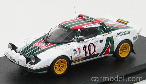 LANCIA - STRATOS HF ALITALIA N 10 WINNER RALLY MONTECARLO 1976 S.MUNARI -  S.MAIGA