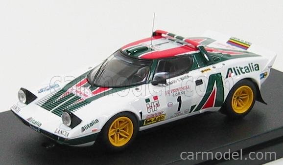 LANCIA - STRATOS HF ALITALIA N 1 WINNER RALLY TOUR DE CORSE 1976 S.MUNARI -  S.MAIGA