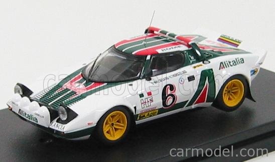 LANCIA - STRATOS HF ALITALIA N 6 2nd RALLY MONTECARLO 1976 B.WALDEGAARD -  H.THORSZELIUS