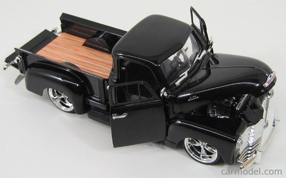 Amazon.com: 1953 Chevy 3100 Pickup Truck Black and Gray Low