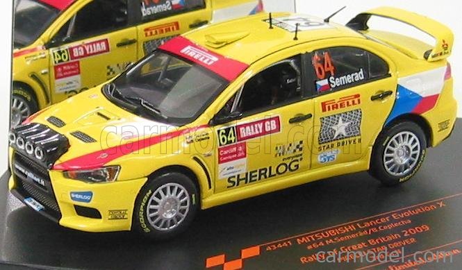 Vitesse 1/43 - Mitsubishi Lancer Evolution VIII 8 Noire 2008 - Miniature Collection