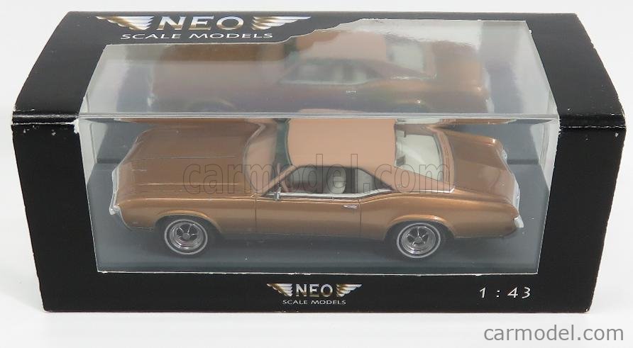 NEO SCALE MODELS NEO44425 Scale 1/43 | BUICK RIVIERA GS 1969 GOLD MET