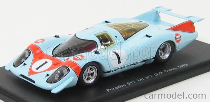 SPARK-MODEL S1898 Scale 1/43 | PORSCHE 917 LH N 1 GULF SALON