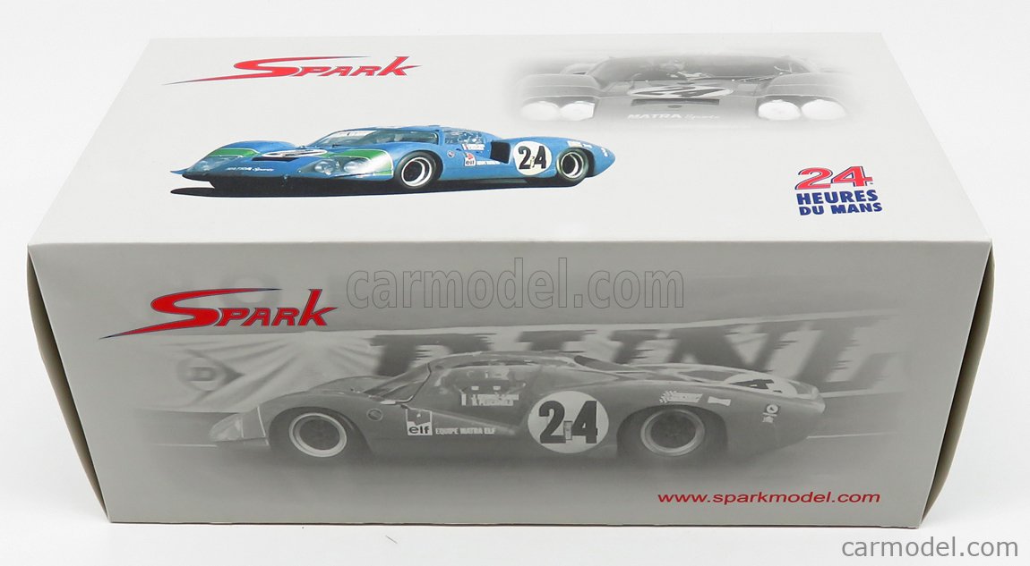 SPARK-MODEL 18S032 Scale 1/18 | MATRA SIMCA MS630 3.0L V12 TEAM EQUIPE ...