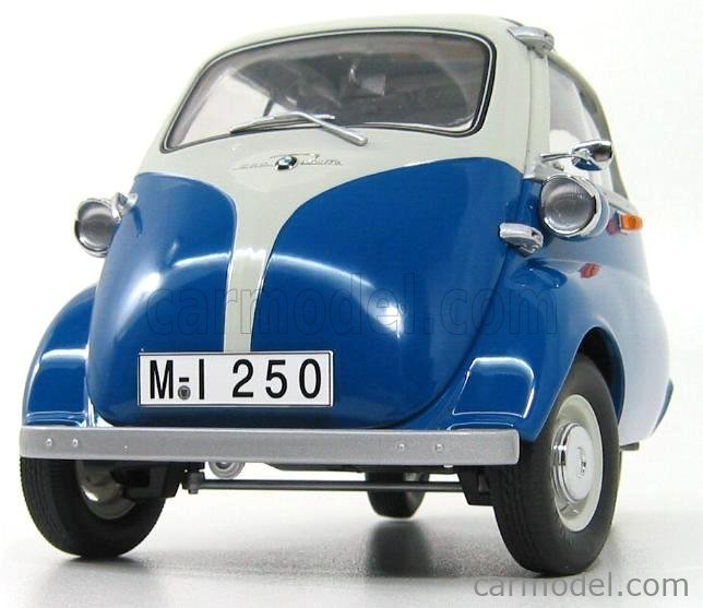 PREMIUM CLASSIXXS 80430308716 Scale 1/12 | BMW ISETTA 250 EXPORT 1960 BLUE  GREY