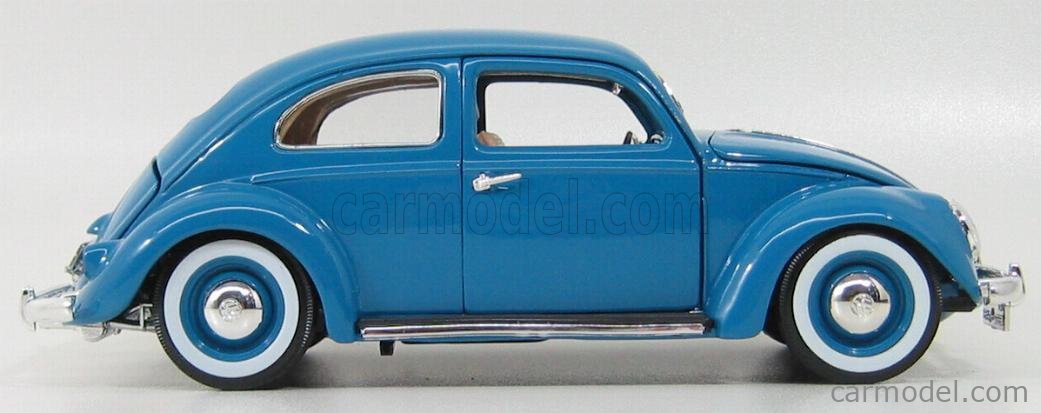 Metal model Bburago 1:18 Volkswagen Käfer-Beetle 1955 blue
