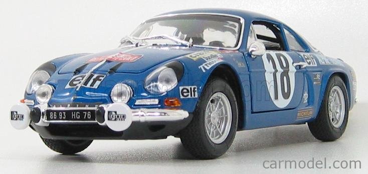 ALPINE RENAULT A110 1800S-Rallye Monte Carlo 1973 Cofradis Édition