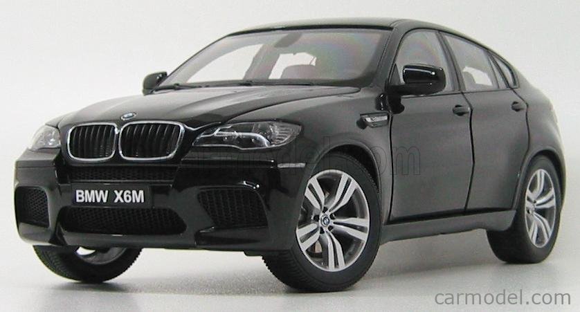 KYOSHO 08762BK Scale 1/18 | BMW X6M E71M 2010 SHAPPIRE BLACK MET