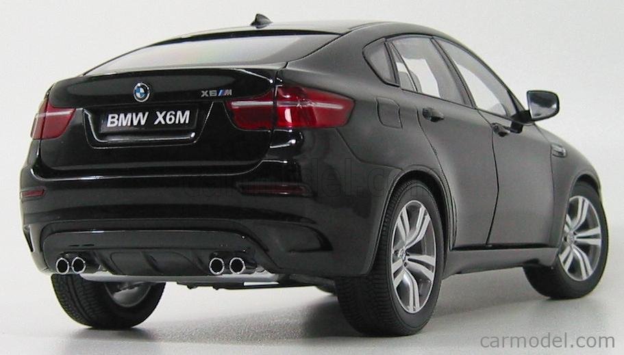 KYOSHO 08762BK Scale 1/18 | BMW X6M E71M 2010 SHAPPIRE BLACK MET