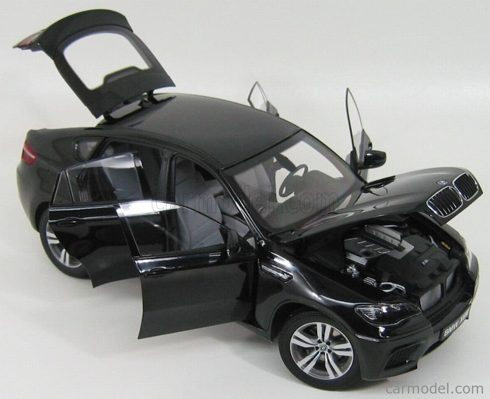 KYOSHO 08762BK Scale 1/18 | BMW X6M E71M 2010 SHAPPIRE BLACK MET